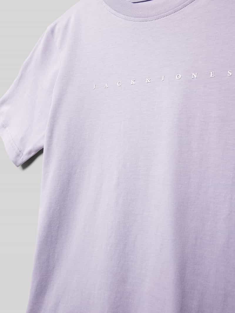 jack & jones T-shirt met labelprint model 'STAR'