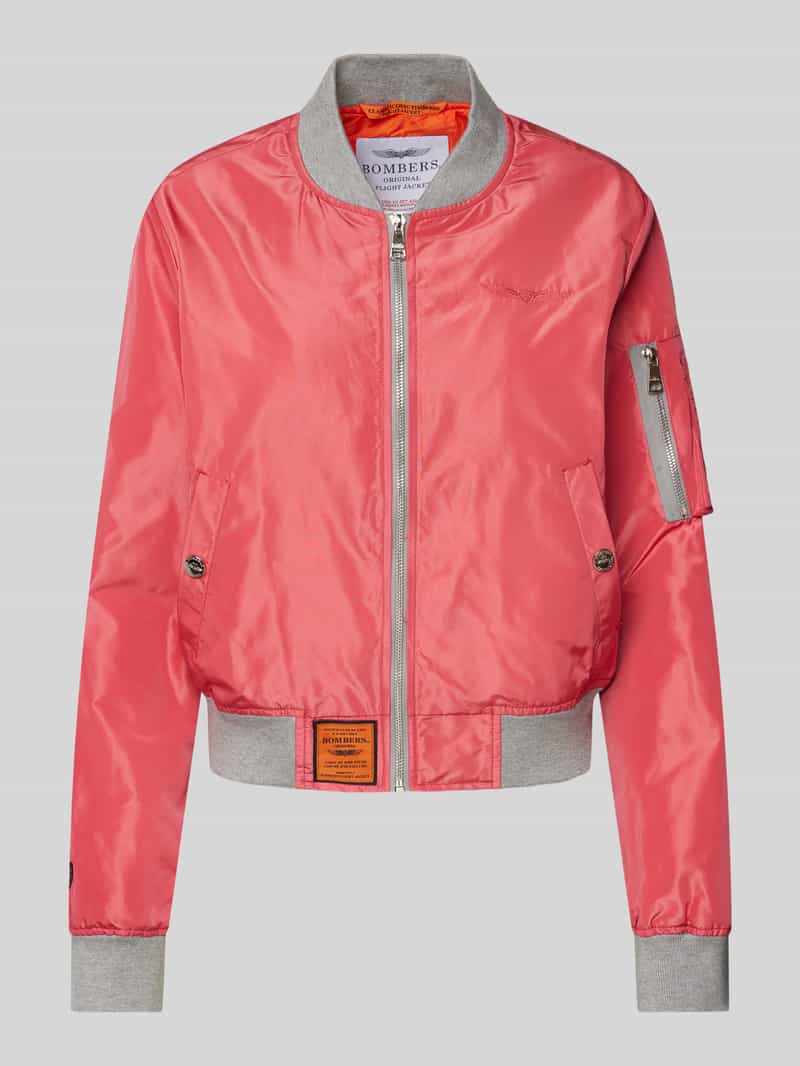 Original Bombers Bomberjack met logostitching