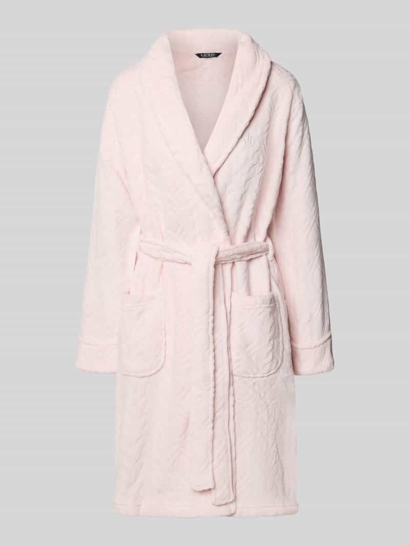 Lauren Ralph Lauren Badjas met structuurmotief