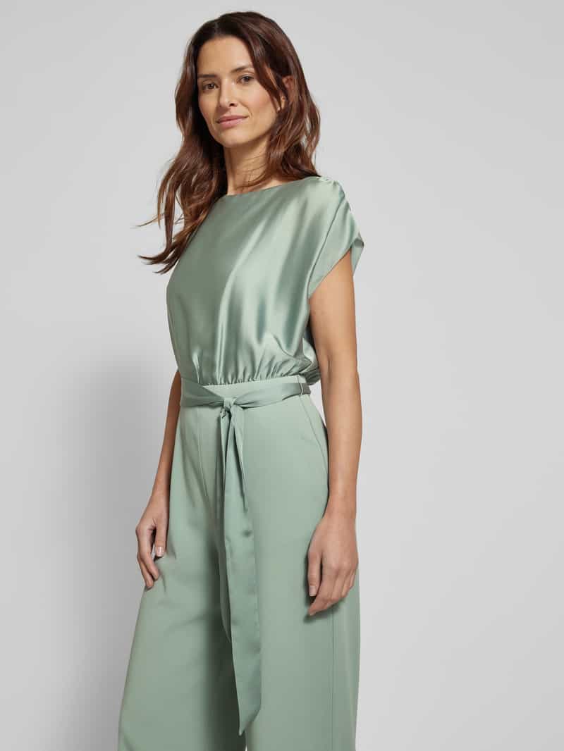 SWING Jumpsuit met ronde hals