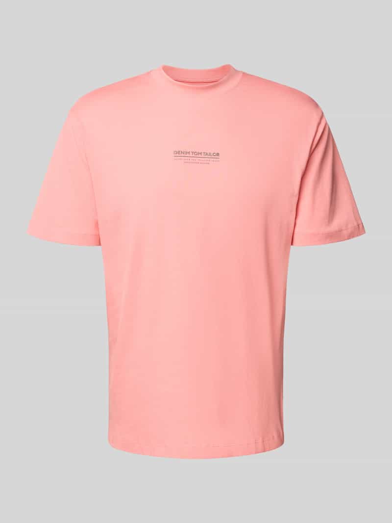 Tom Tailor Denim Relaxed fit T-shirt van puur katoen