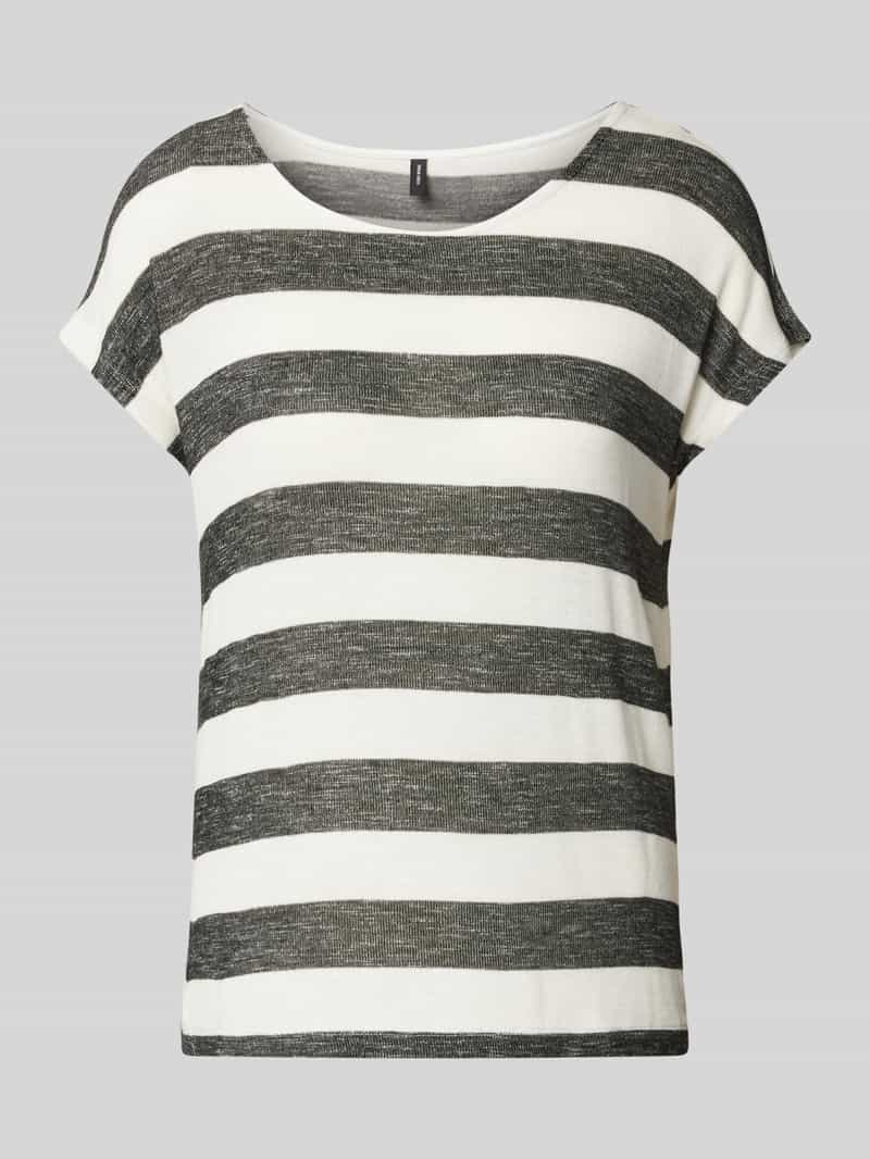 Vero Moda Shirt met korte mouwen VMWIDE STRIPE SL TOP GA JRS NOOS