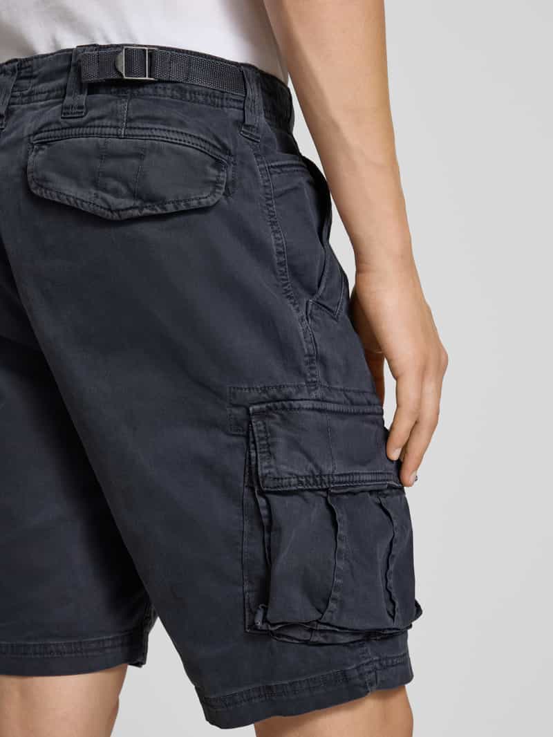 Superdry Korte cargobroek met labeldetail