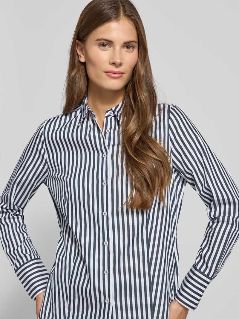 Eterna Overhemdblouse met knoopsluiting