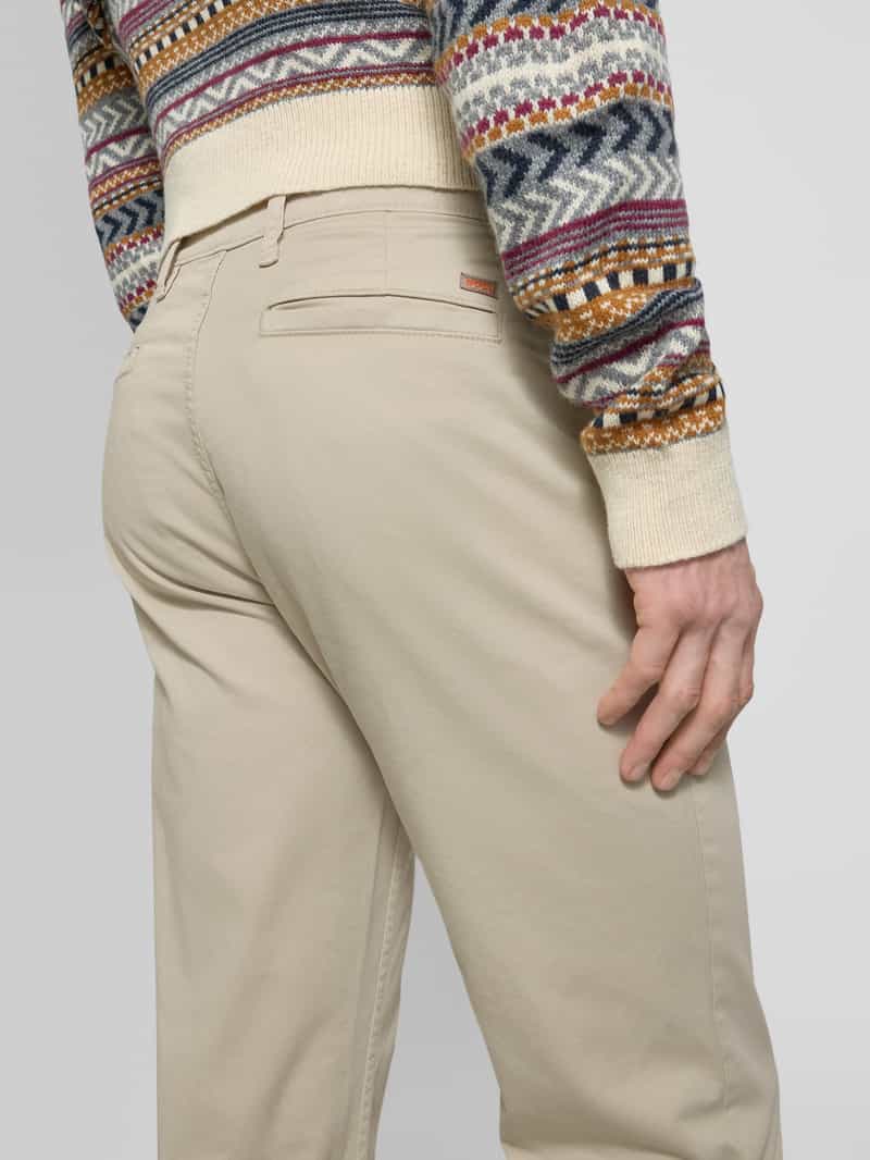 Boss Orange Chino met Franse steekzakken
