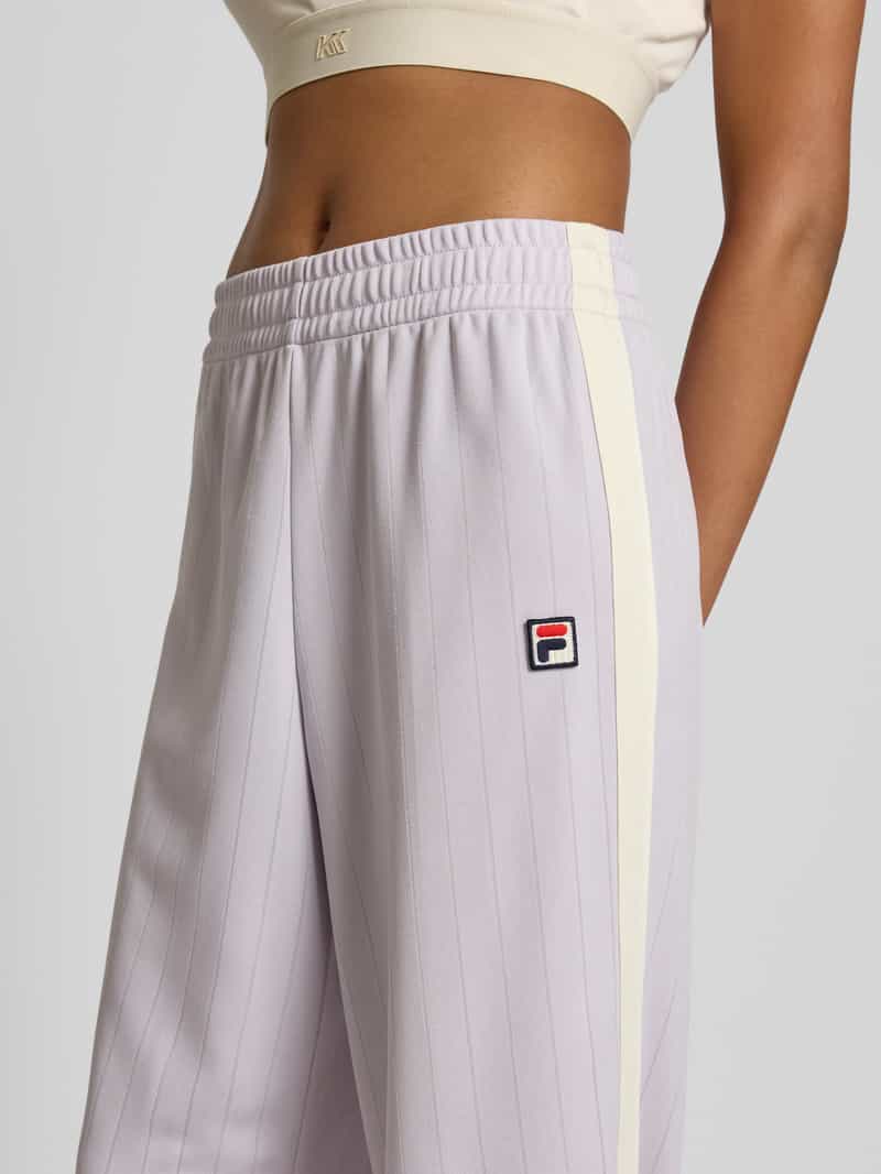 Fila Straight leg trainingsbroek met logobadge model 'LORCE'