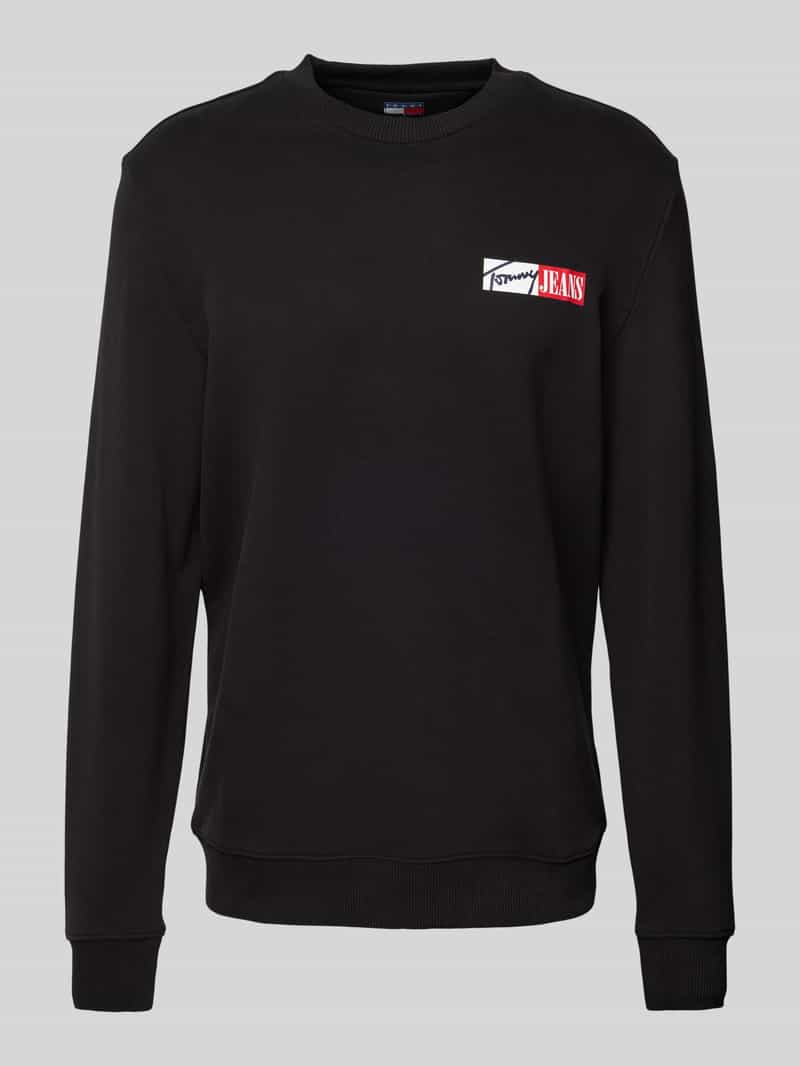 Tommy Jeans Sweatshirt met labelprint