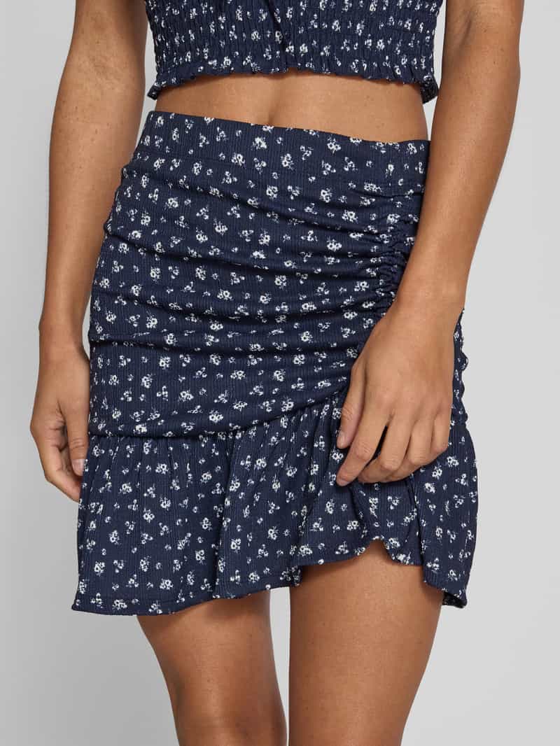 Only Uitlopende minirok met all-over motief model 'HILLARY'