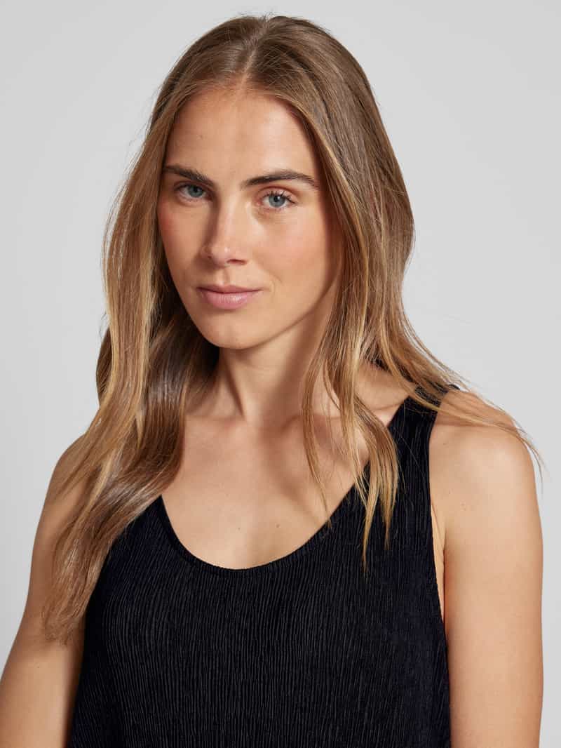 s.Oliver RED LABEL Knielange jurk met plissévouwen