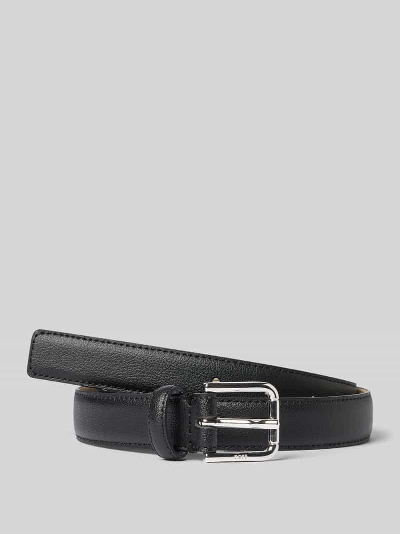 Boss Riem van echt runderleer model 'NAVYA'