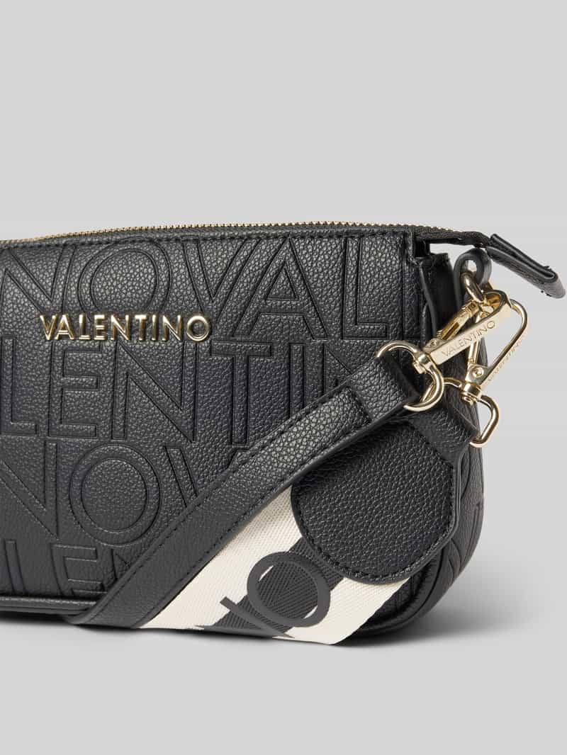 VALENTINO BAGS Crossbodytas met all-over label in reliëf model 'PANSY'