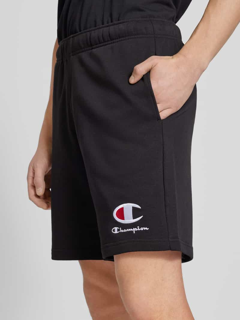 Champion Sweatshorts met labelstitching