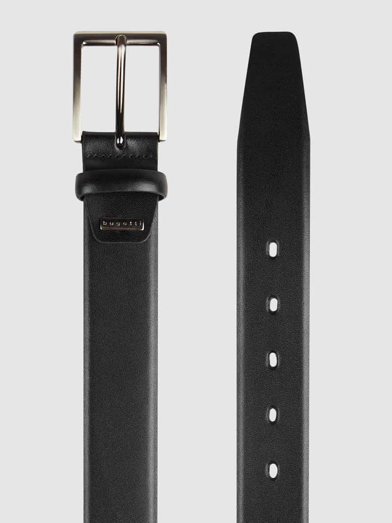 Bugatti Leren ceintuur met doornsluiting