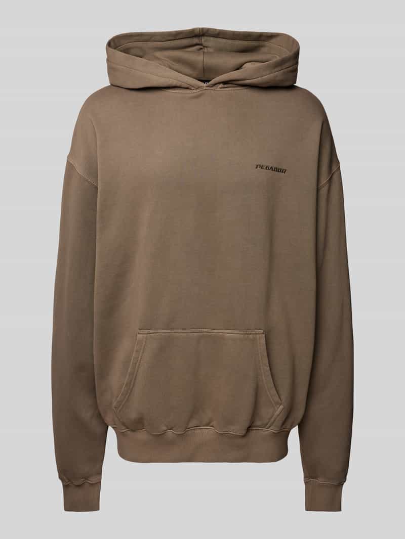 Pegador Oversized hoodie met labelstitching