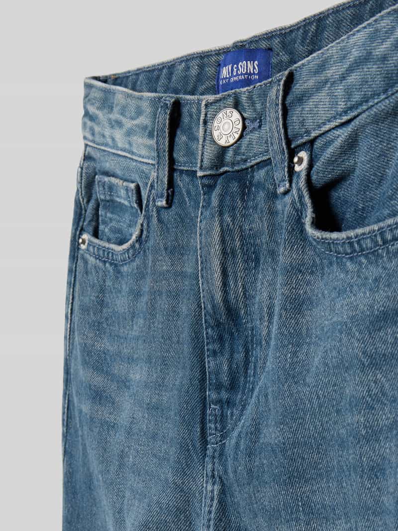 Only & Sons Straight fit jeans van puur katoen model 'EDGE'