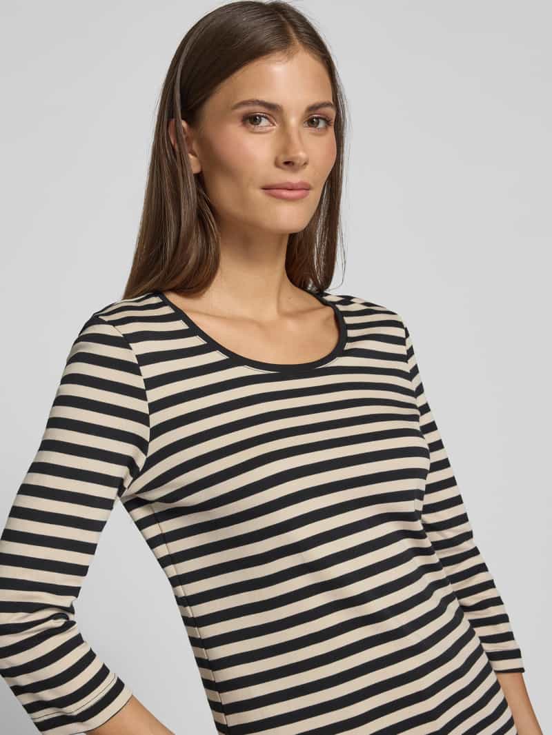 Christian Berg Woman T-shirt met 3 4-mouwen en ronde hals