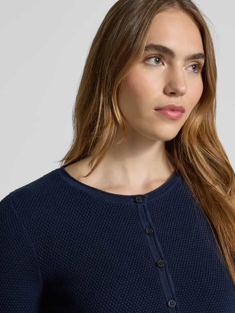 Christian Berg Woman Gebreide cardigan met structuurmotief