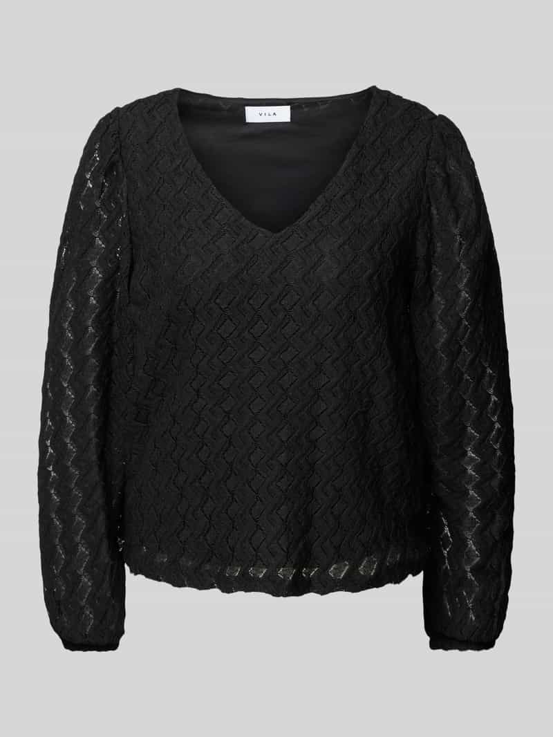 Vila Blouseshirt met V-hals