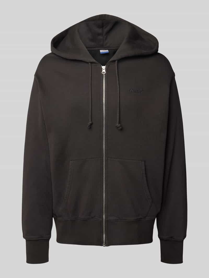 Levi's Relaxed fit sweatjack met labelstitching