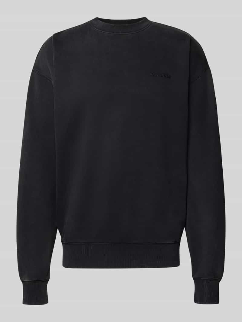 relaxed fit sweatshirt van katoenmix