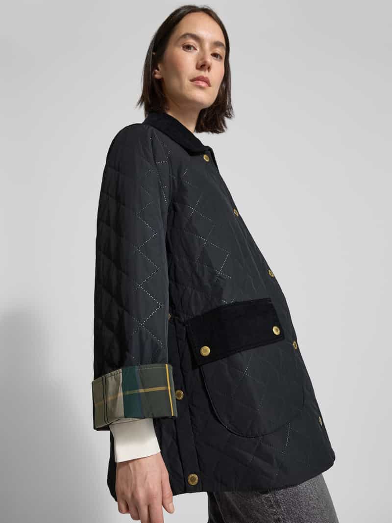 Barbour Jack met doorgestikte naden model 'CORINNE'