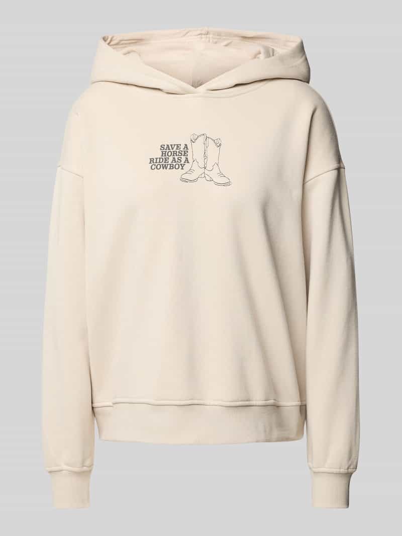 Only Loose fit hoodie van katoenmix model 'CAMILLA'
