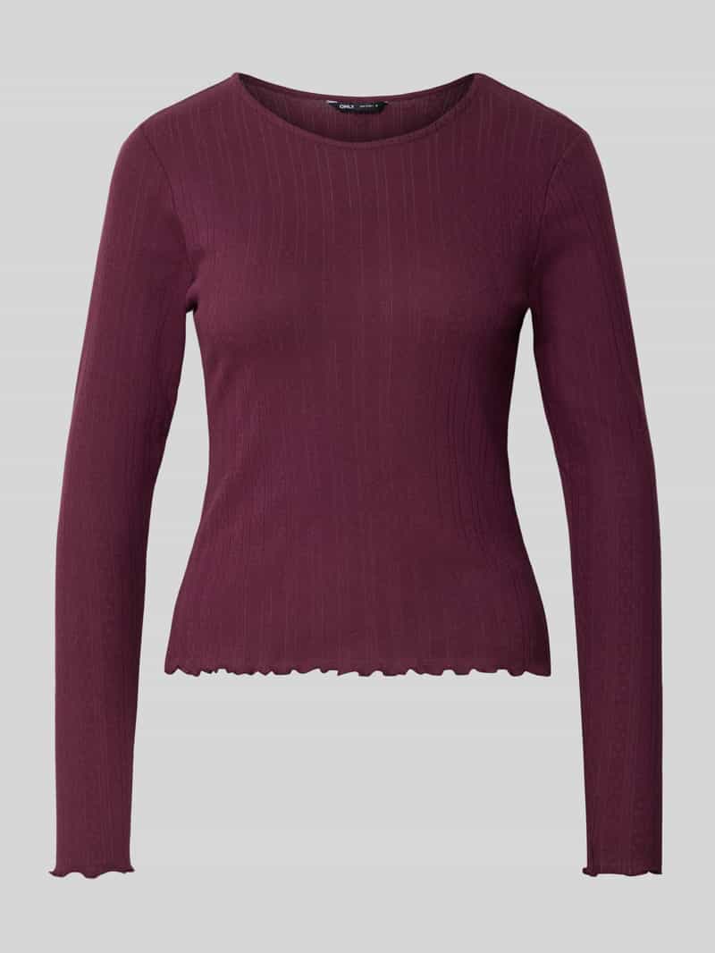 Only Shirt met lange mouwen ONLCARLOTTA L/S TOP NOOS JRS