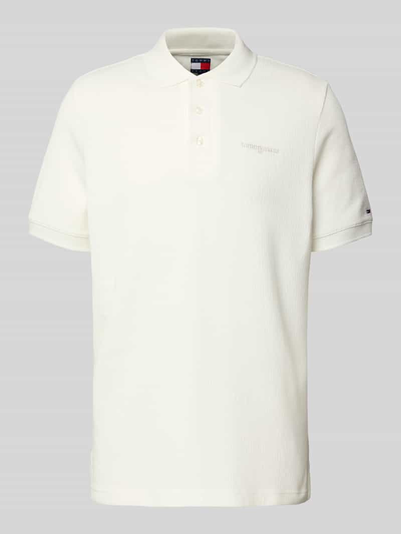 Tommy Jeans Regular fit poloshirt van puur katoen