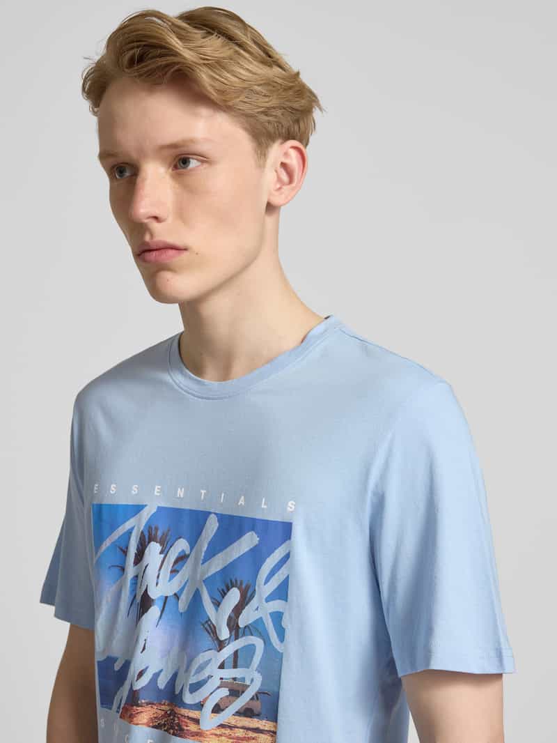 jack & jones T-shirt met ronde hals model 'COLTON'