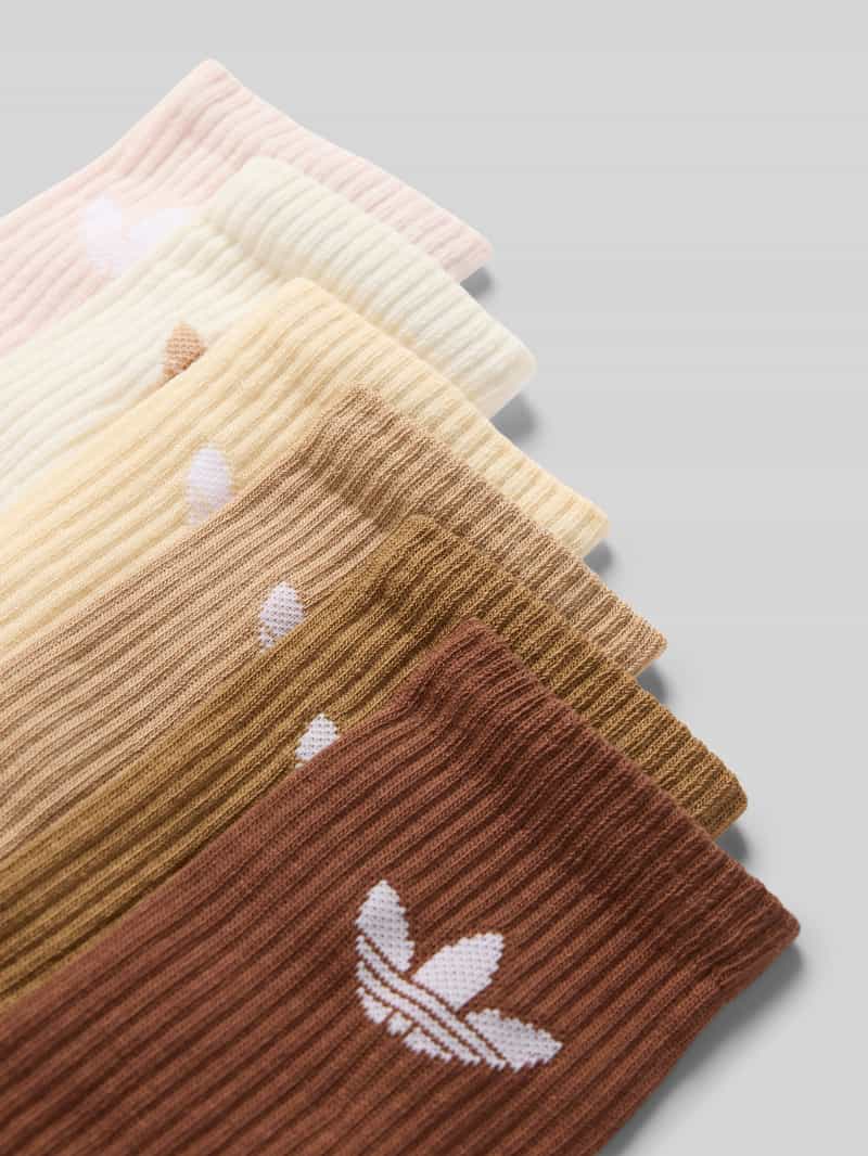 adidas Originals Sokken met labelprint in een set van 6 paar