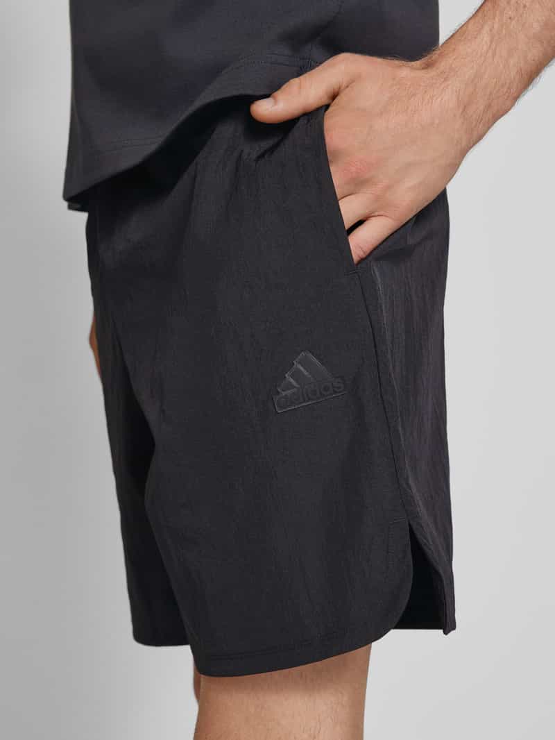 ADIDAS SPORTSWEAR Korte regular fit broek met tunnelkoord