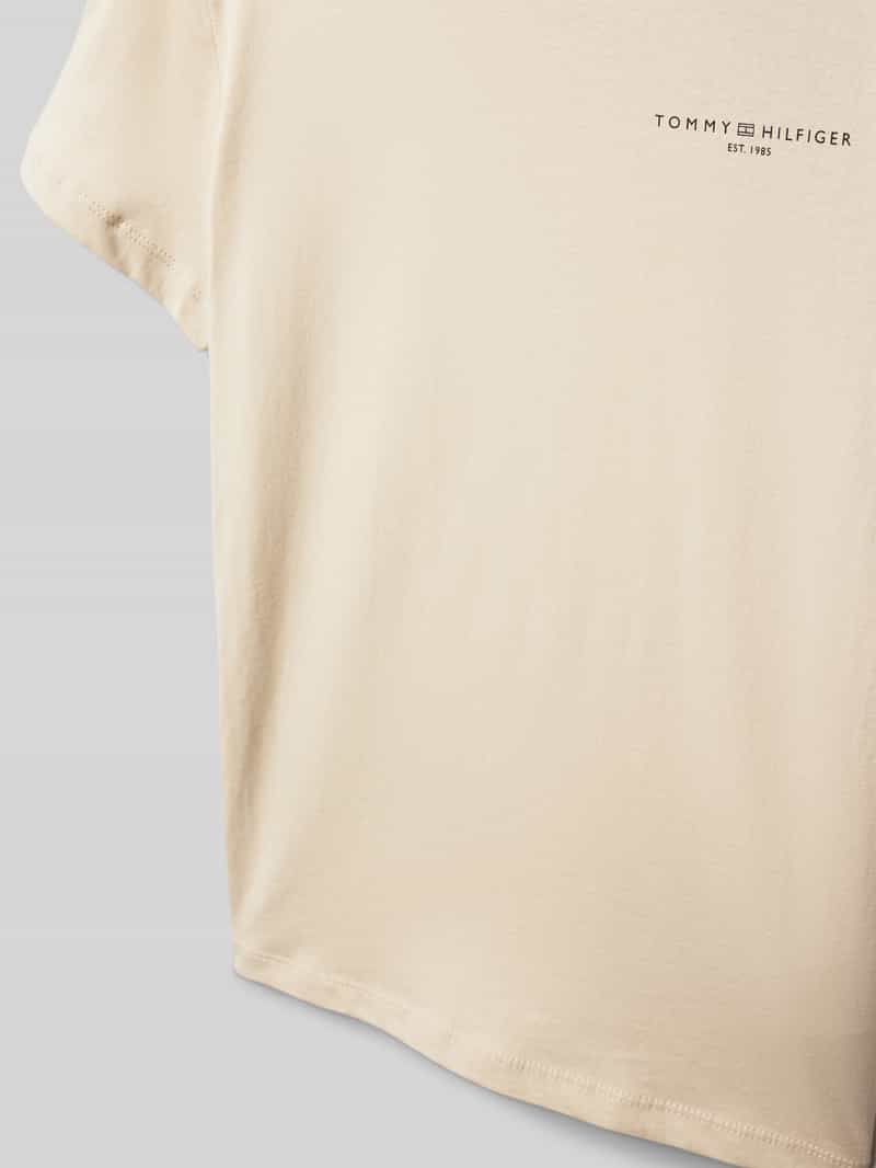 Tommy Hilfiger Teens T-shirt met logostitching