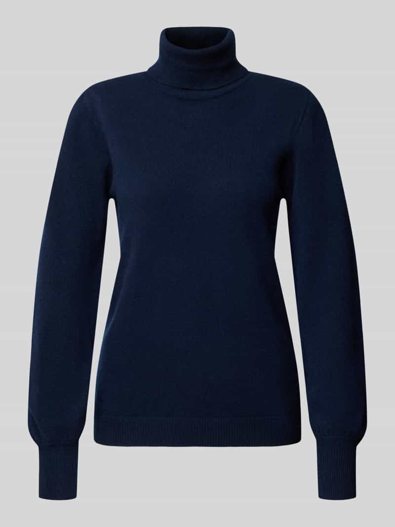 My Essential Wardrobe Mwjola Rollneck Pullover Truien & vesten Dames - Sweater - Hoodie - Vest- Donkerblauw - Maat M
