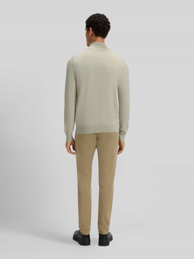 Boss gebreide trui met kasjmier - light beige, foto 3