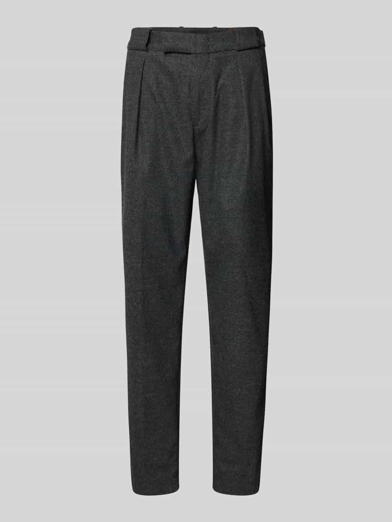 g1920 Stoffen broek met achterzakken model 'Livio'
