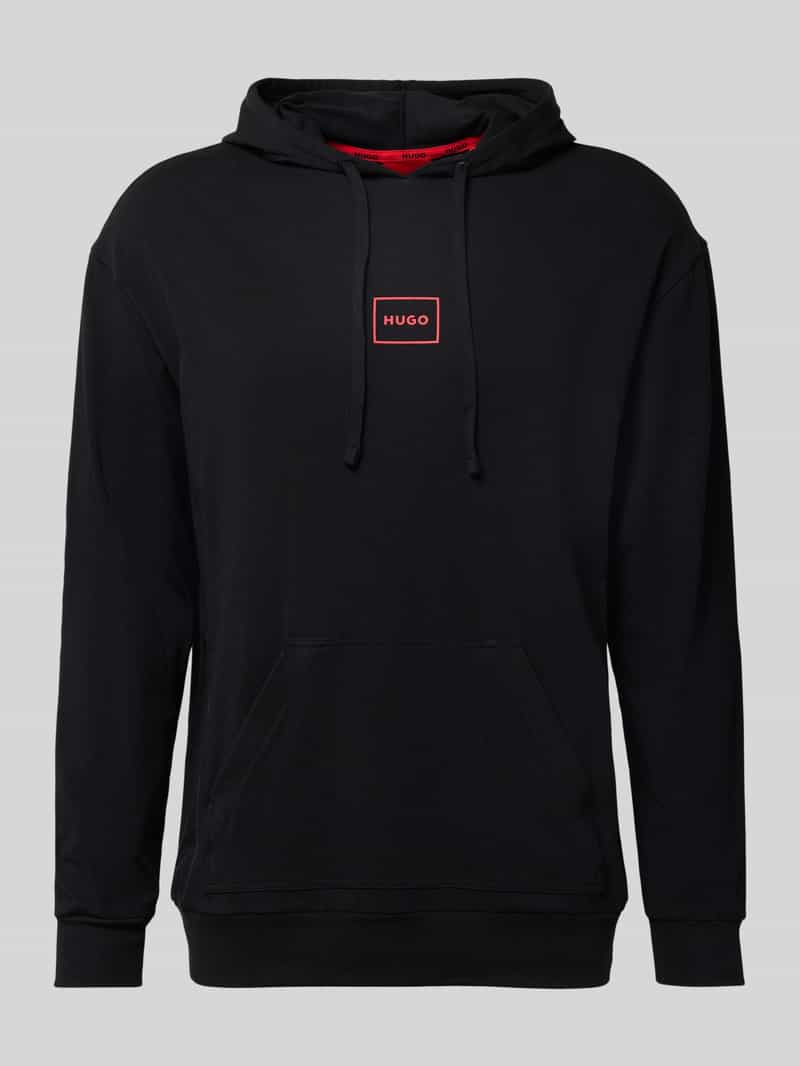 HUGO underwear Hoodie met merklabel