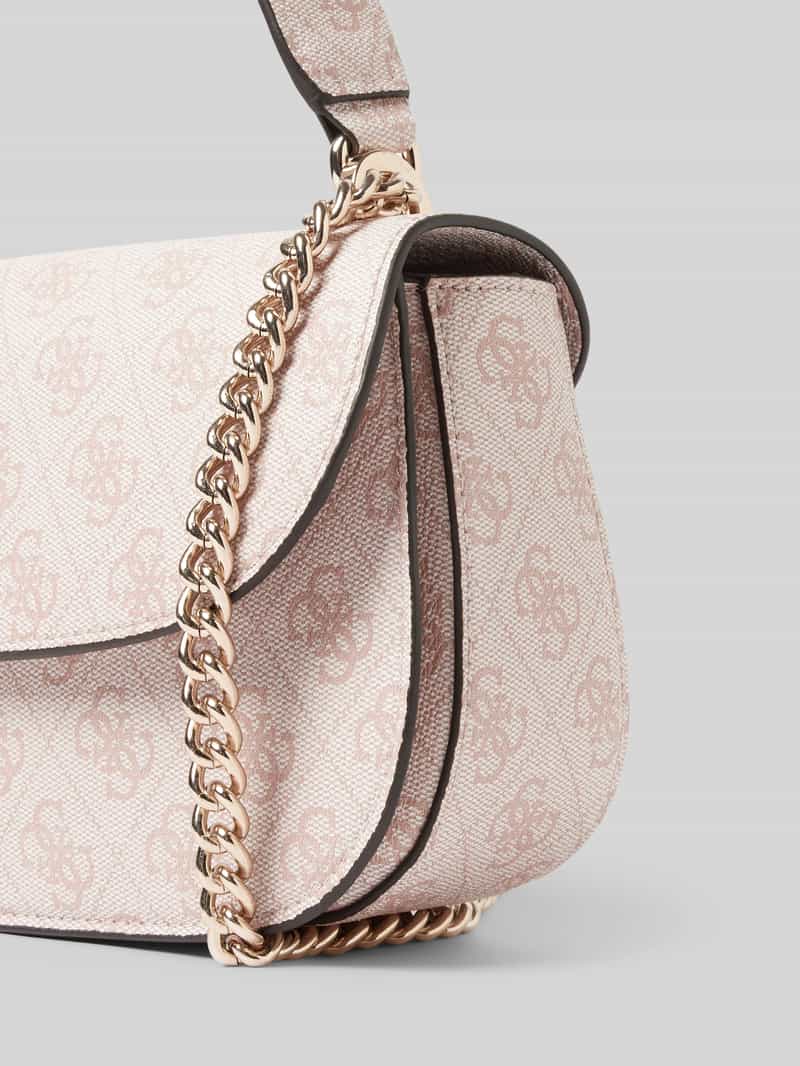 Guess Schoudertas met labelapplicatie model 'ECO ERICA'