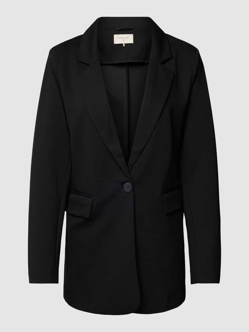 FREE QUENT Lange blazer met reverskraag model 'Nanni'