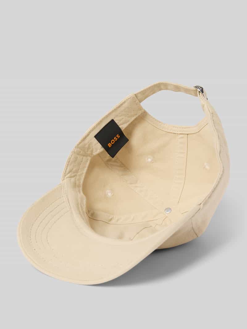 Boss Orange Baseballpet met labelstitching model 'Lilyan'