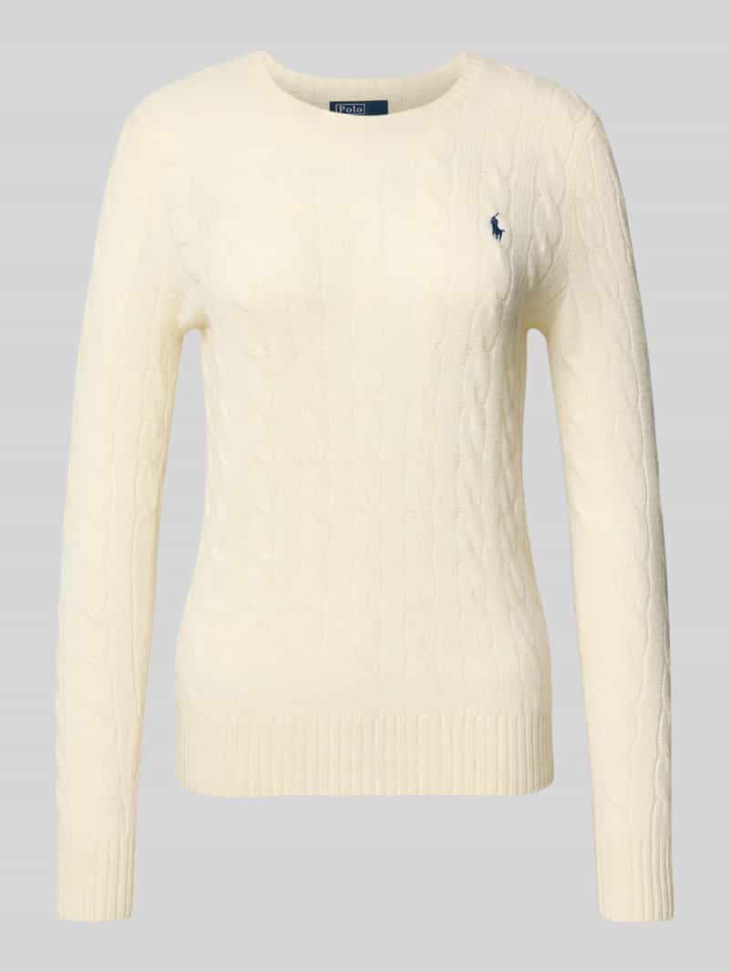 Polo Ralph Lauren Gebreide pullover van een mix van wol en kasjmier model 'JULIANNA'