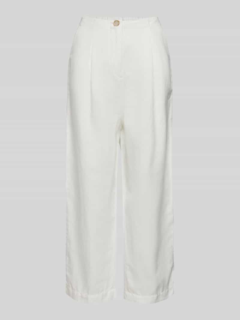 Marc O'Polo DENIM Regular fit culotte met bandplooien