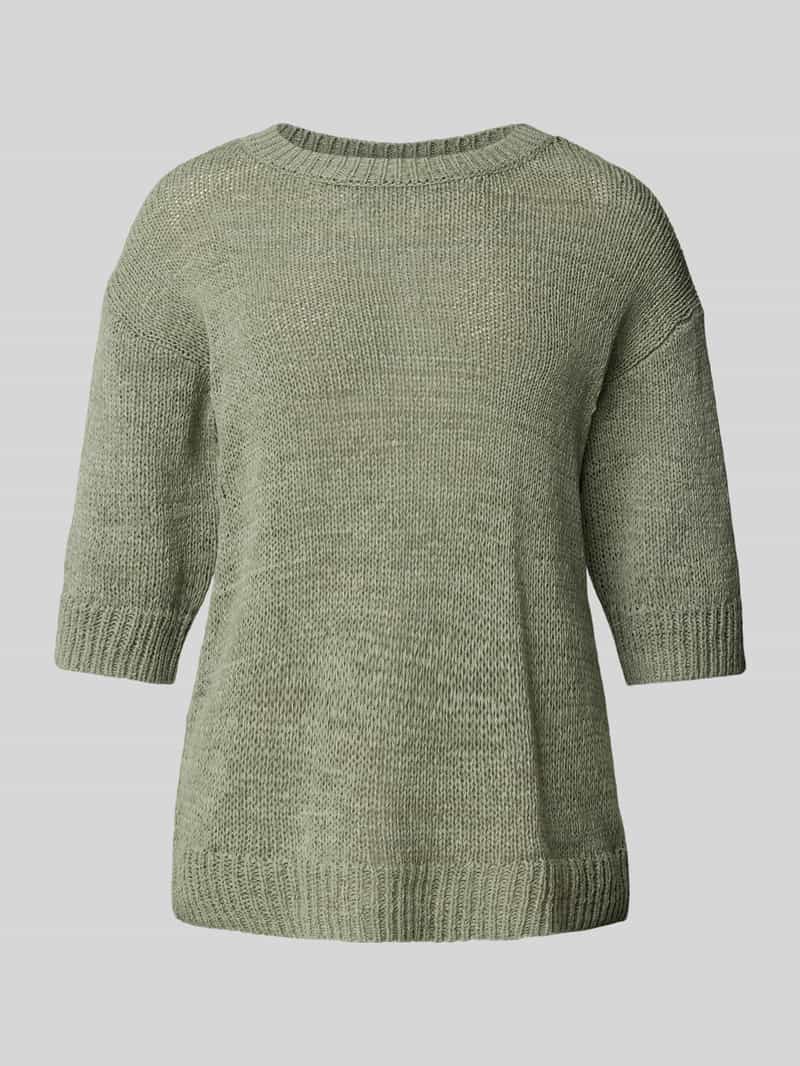 s.Oliver RED LABEL Relaxed fit gebreide pullover van katoenmix