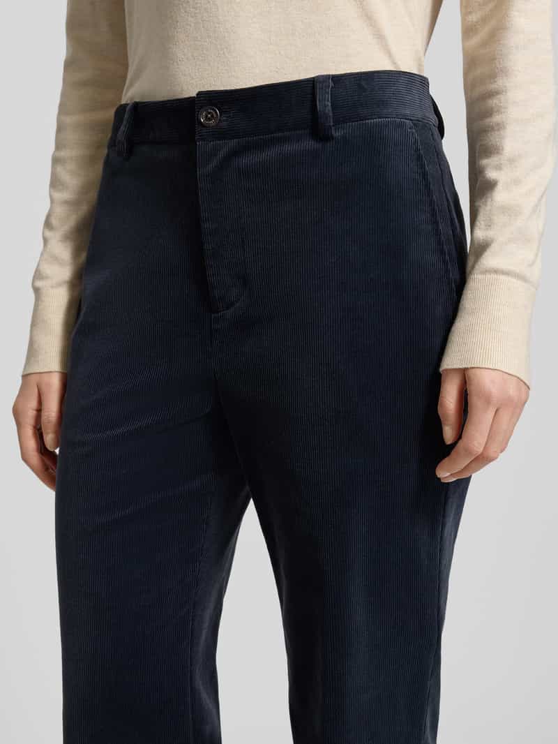 Lauren Ralph Lauren Flared cut corduroy broek met steek- en achterzakken model 'KADEN'