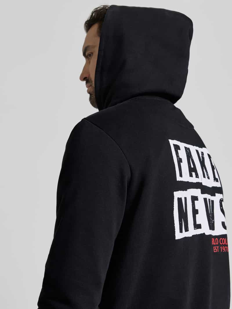 carlo colucci Hoodie met capuchon