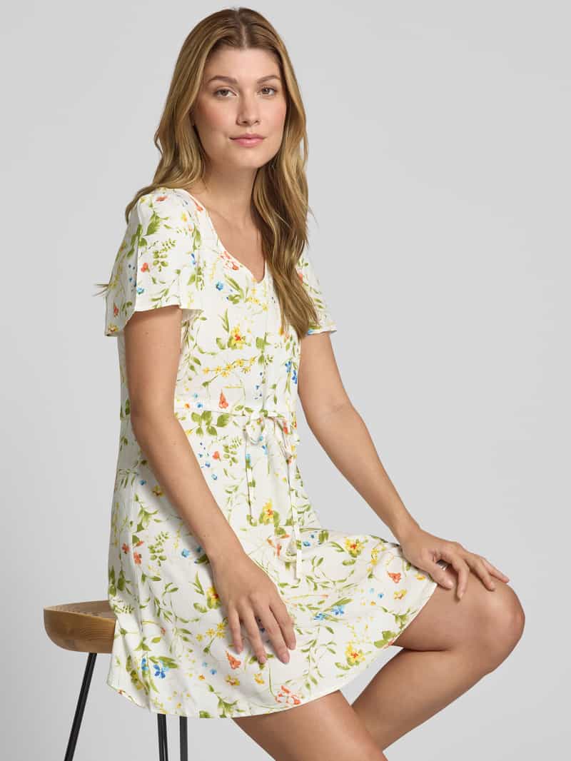 Vero Moda Mini-vrijetijdsjurk van pure viscose model 'EASY JOY'