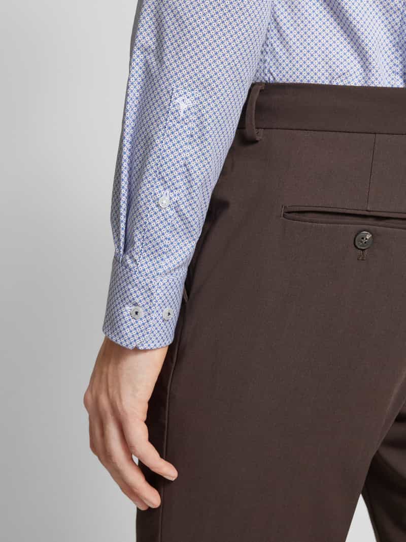 JOOP! Collection Slim fit zakelijk overhemd met kentkraag model 'Pierce'