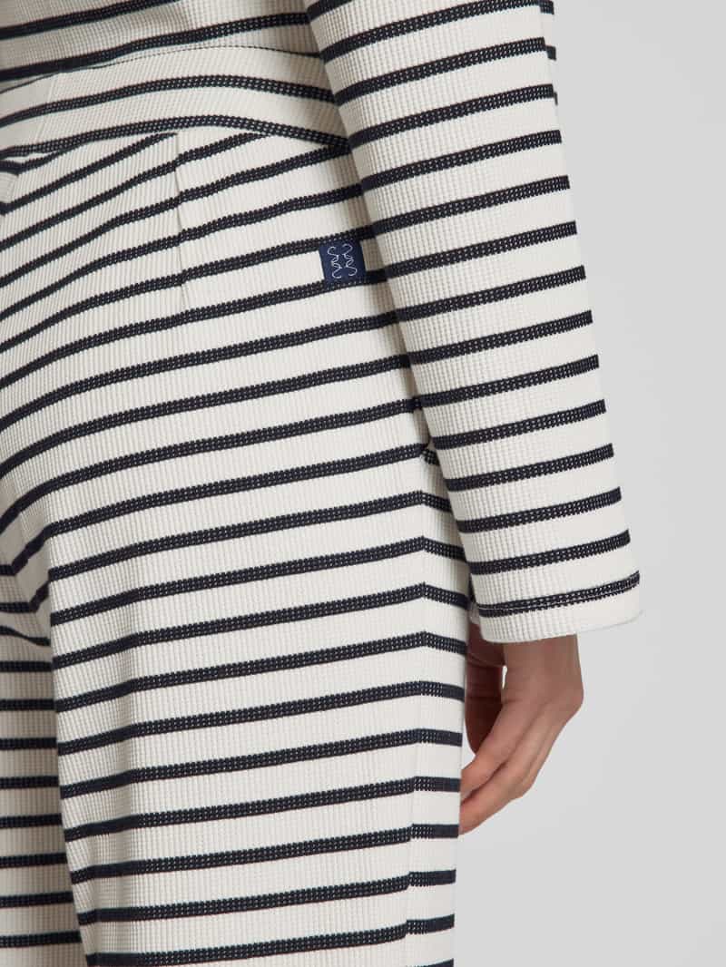 Smith and Soul Flared stoffen broek met structuurmotief