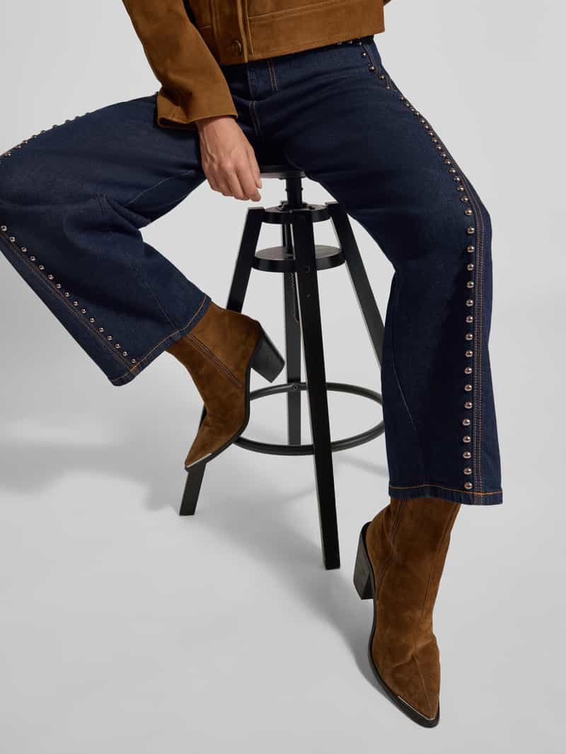 miss goodlife Barrel fit jeans met studs model 'Studs'