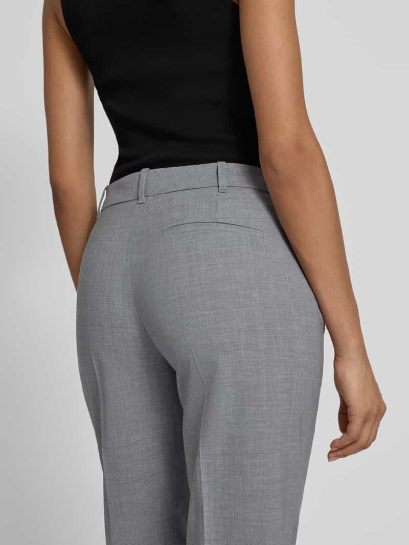 Boss Regular fit pantalon van pure scheerwol