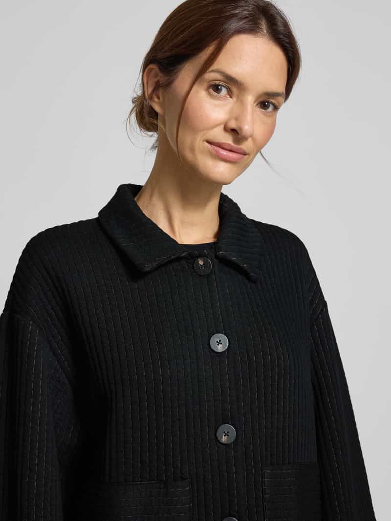 Ichi Blazer met structuurmotief model 'KATE'